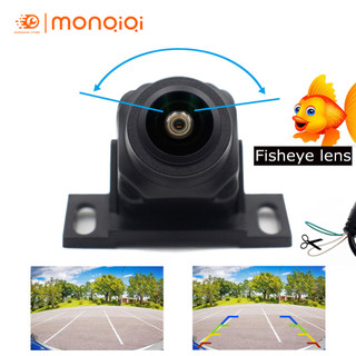 Camera lùi AHD/CBVS cho màn hình Androi trên ô tô,mắt kính lồi tăng góc chiếu,chống nước IP69.