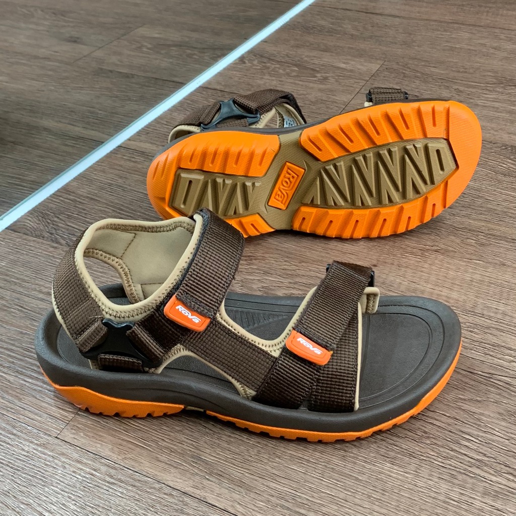 Giày Sandal Đế Đúc Nam Hiệu Rova - RV866 Xám