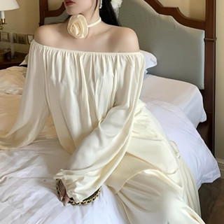 [HÀNG ĐẶT TRƯỚC] SET ÁO CHÂN VÁY LỤA & CHOKER HOA [ KÈM HÌNH THẬT ]