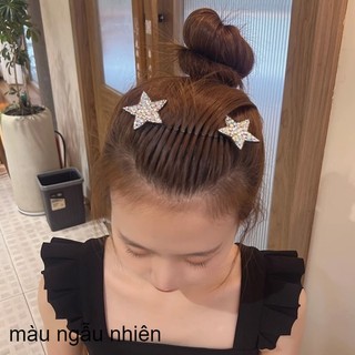 Kẹp xước tóc hình bướm, ngôi sao chống rối tóc, Xược Ghim Tóc Chống Rối Đính NGÔI SAO lấp lánh