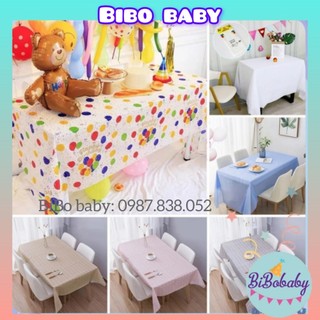 Khăn trải bàn trang trí sinh nhật, trải bàn ăn, trải nền du lịch, dã ngoại - BiBo baby