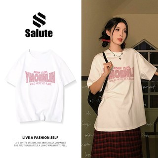 Áo phông trắng thời trang retro nữ local brand Salute áo thun unisex oversize In Chữ Y0905