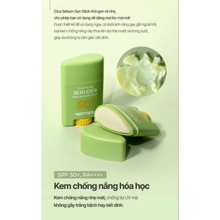 Thanh Lăn Chống Nắng Rau Má Prettyskin