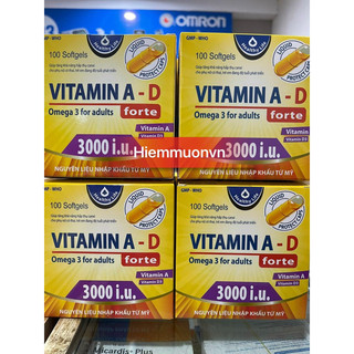 Viên uống vitamin a-d bổ sung vitamin