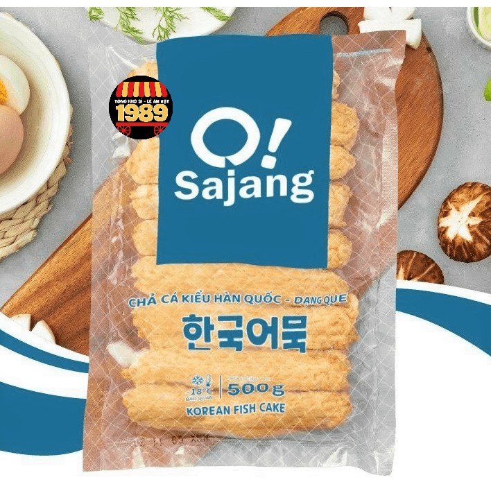 CHẢ CÁ HÀN QUỐC DẠNG QUE