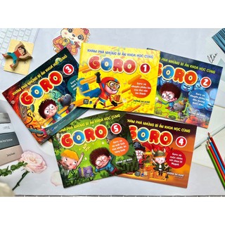 Sách - combo 5 cuốn khám phá những bí ẩn khoa học cùng goro