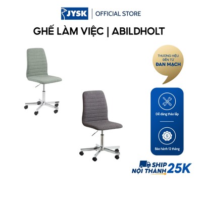 Ghế làm việc | JYSK Abildholt | vải polyester | nhiều màu | R61xS52xC95cm