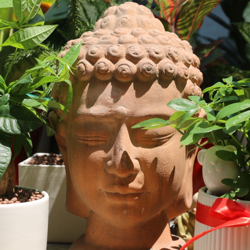 Tượng Phật trang trí sân vườn hay Decor gia đình