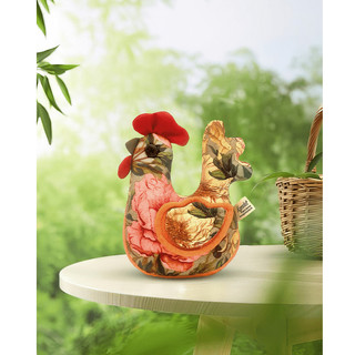 Thú Nhồi Bông Hình Gà Sung Túc Kymviet Craft Cotton