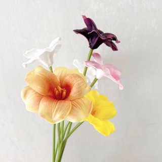 Hoa tulip nở rộ,hoa giả cao cấp chất liệu pu mềm decor nhà cửa,studio,tiệc cưới,phụ kiện chụp hình