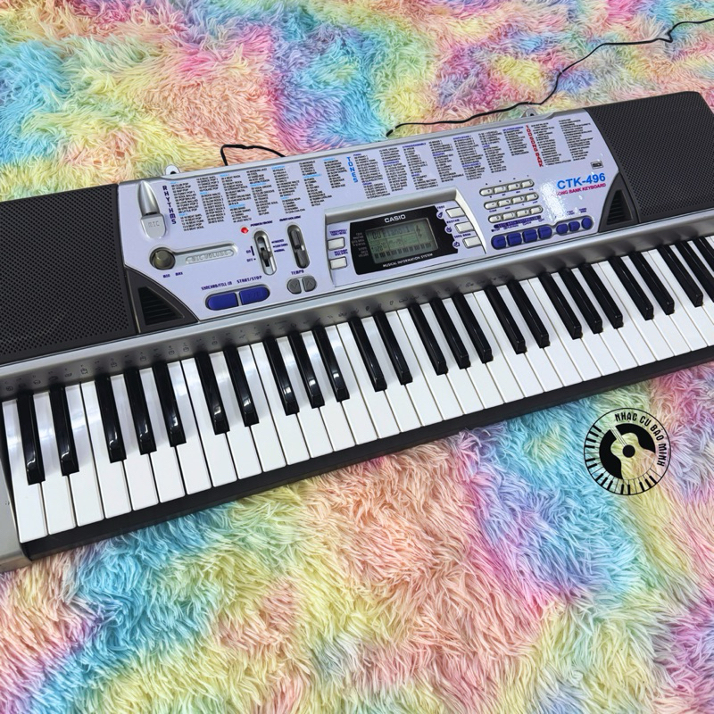 Organ Casio CTK 496, đàn cũ nội địa nhật. Bảo hành 3 tháng