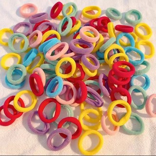 Bịch 50 Sợi dây thun cột tóc cho bé, phong cách Hàn quốc