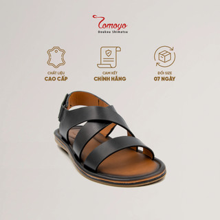 Giày Sandal Nam thủ công da bò cao cấp TOMOYO TMS80101