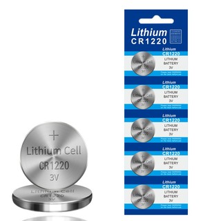 Vỉ 5 viên pin cr1220 lithium battery 3v