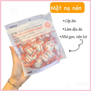 Mặt Nạ Giấy Nén Miniso (lẻ 1 cái)