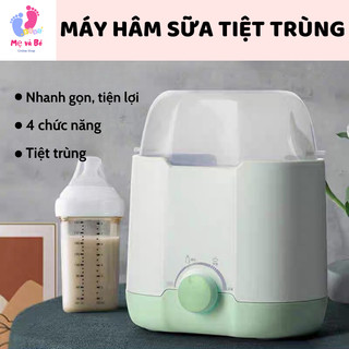 Máy hâm sữa tiệt trùng bình sữa 4 chức năng, hâm nóng, ủ ấm, tiệt trùng bình sữa, hâm thức ăn cho bé bảo hành 6 tháng
