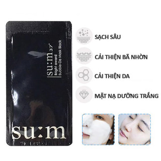 Mặt nạ sủi bọt thải độc Su:m37 Sum Bright Award Bubble De Mask