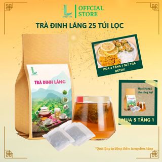 Trà đinh lăng an thần ngủ ngon cải thiện tình trạng mất ngủ khó ngủ