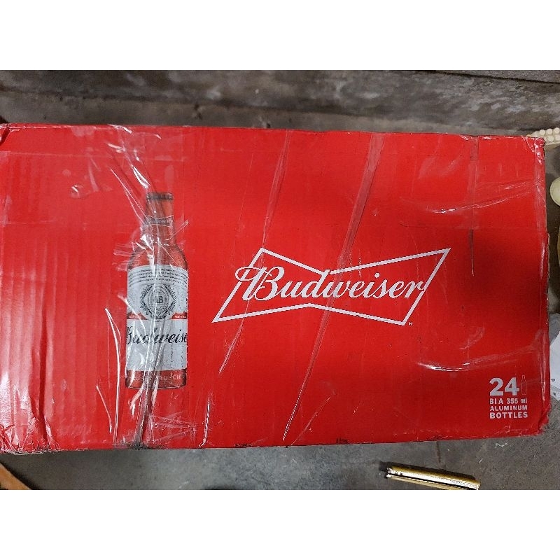 Thùng Bia Budweiser Aluminum 24 x 355ml