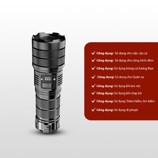 Đèn pin siêu sáng X14 KIMCEL đèn pin chiếu xa
