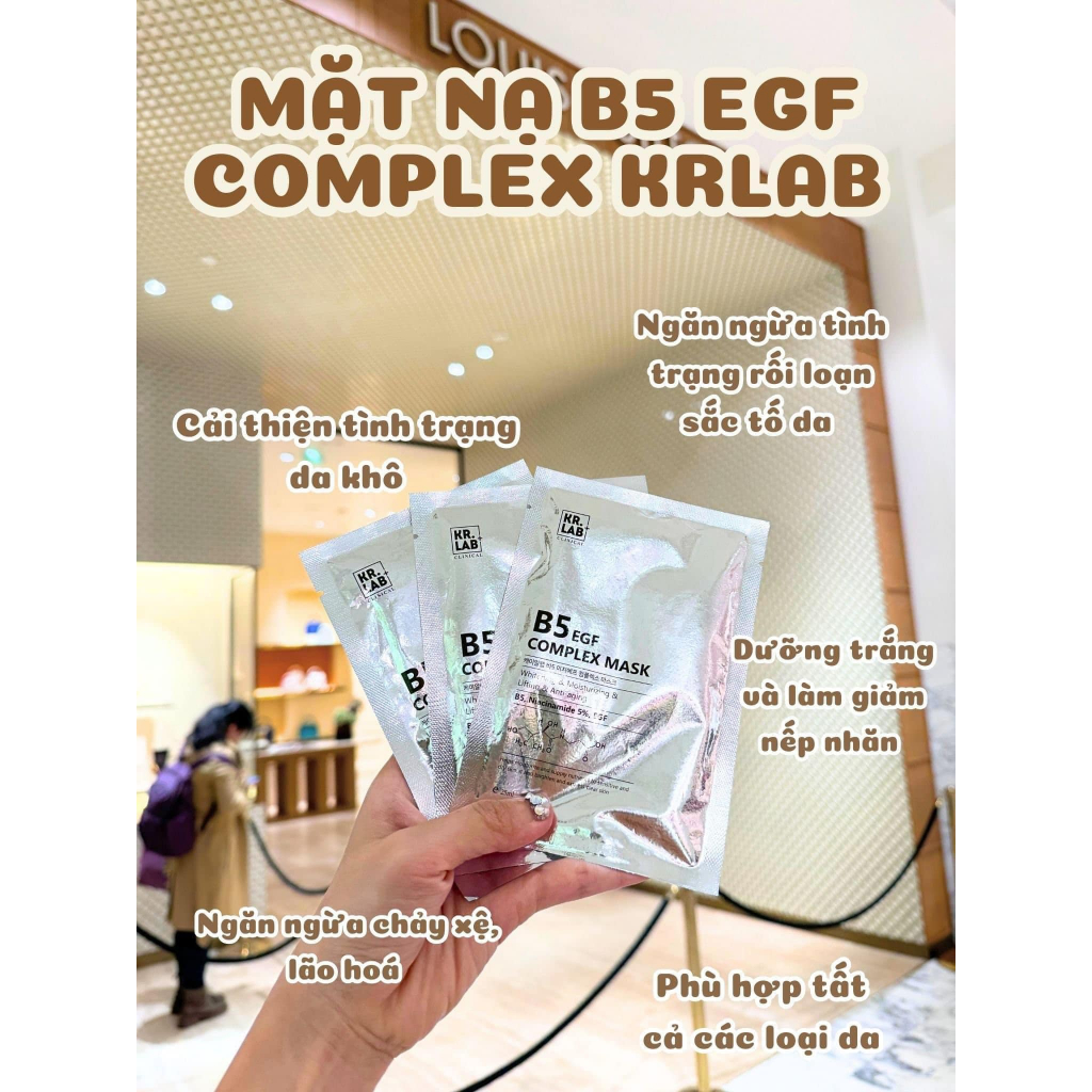 MẶT NẠ B5 EGF COMPLEX MASK KR.LAB