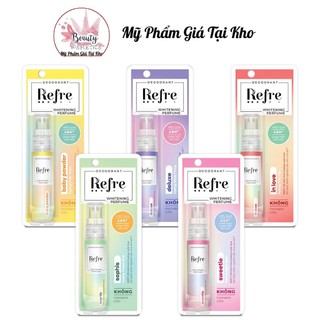 Xịt Khử Mùi Refre Dưỡng Trắng Hương Nước Hoa Refre Whitening 30ml