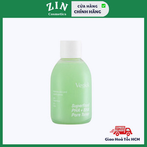 Nước Cân Bằng Thuần Chay Cải Thiện Lỗ Chân Lông Vegick Superfood PHA + BHA Pore Toner 210ml