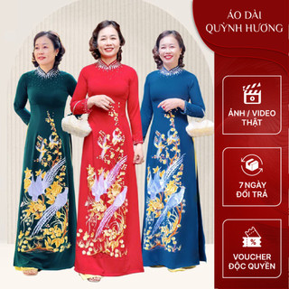 Áo dài Song Phương - Áo dài thêu kết thủ công cao cấp và sang trọng cho mẹ by Quỳnh Hương