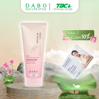 Sữa rửa mặt Gạo lên mẹn tự nhiên DABO Ferment Foam TAC 180ml