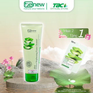 Sữa rửa mặt sáng da Lô Hội Benew Aloe Brightening Foam Cleanser TAC 160ml