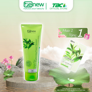 Sữa rửa mặt sáng da Trà Xanh BENEW Green Tea Brightening Foam Cleanser 160ml