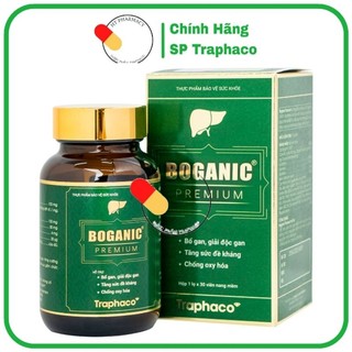 Boganic Premium Traphaco mua 10 tặng 1 hàng cao cấp – Bổ gan, giải độc gan, tăng sức đề kháng, chống oxy hóa