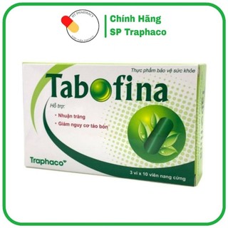 Viên Uống thảo dược giảm táo bón,hỗ trợ nhuận tràng Tabofina