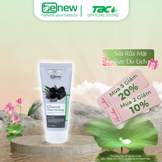 Sữa Rửa Mặt Than Hoạt Tính Benew Charcoal Foam Cleansing TAC 100ml