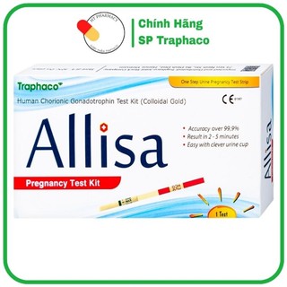 Que thử thai Alisa Traphaco - Đạt chuẩn xuất sang Châu Âu - Nhanh Chính Xác Mọi Thời Điểm Trong Ngày