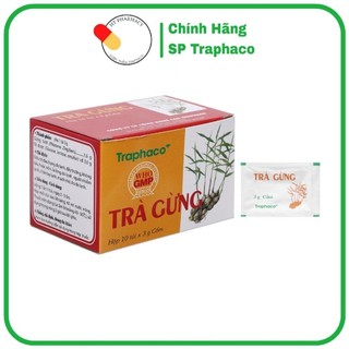 TRÀ GỪNG TRAPHACO GIẢI CẢM, LÀM ẤM CƠ THỂ