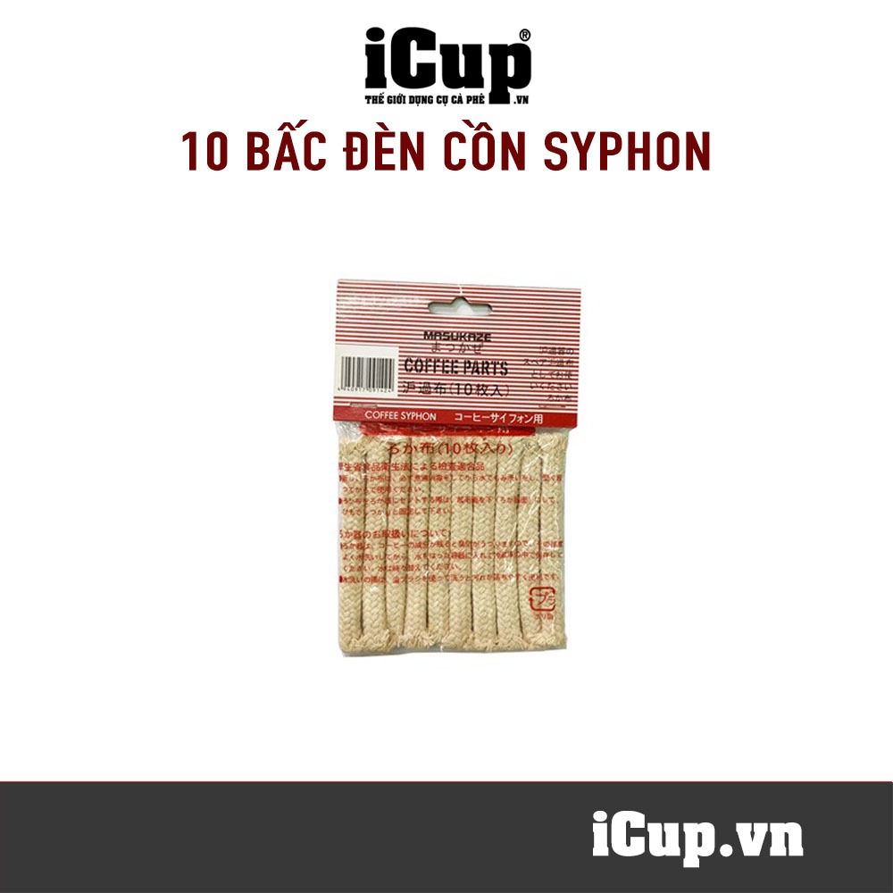 10 Dây bấc đèn cồn cho bình syphon coffee
