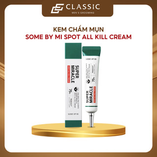 Kem Chấm Mụn Some By Mi Super Miracle Spot All Kill Cream 30ml
