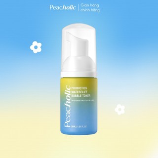 (MẪU MỚI) Toner Peacholic chiết xuất keo ong và ngải cứu Bubbly Jinjung Ampoule Toner 30ml