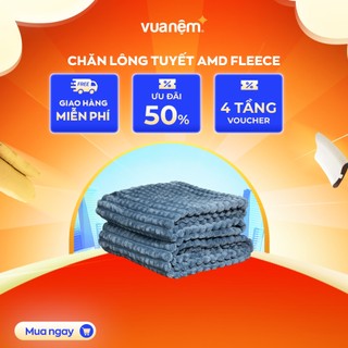 Chăn lông tuyết đa năng Amando Fleece sang trọng, mềm êm, kháng ẩm cao