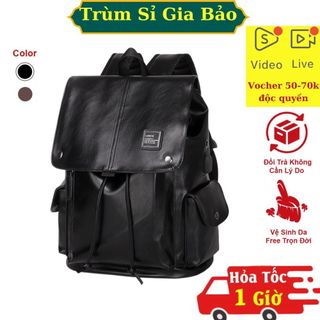 Balo da thời trang chất liệu PU cao cấp, balo công sở, cặp đi học cao cấp