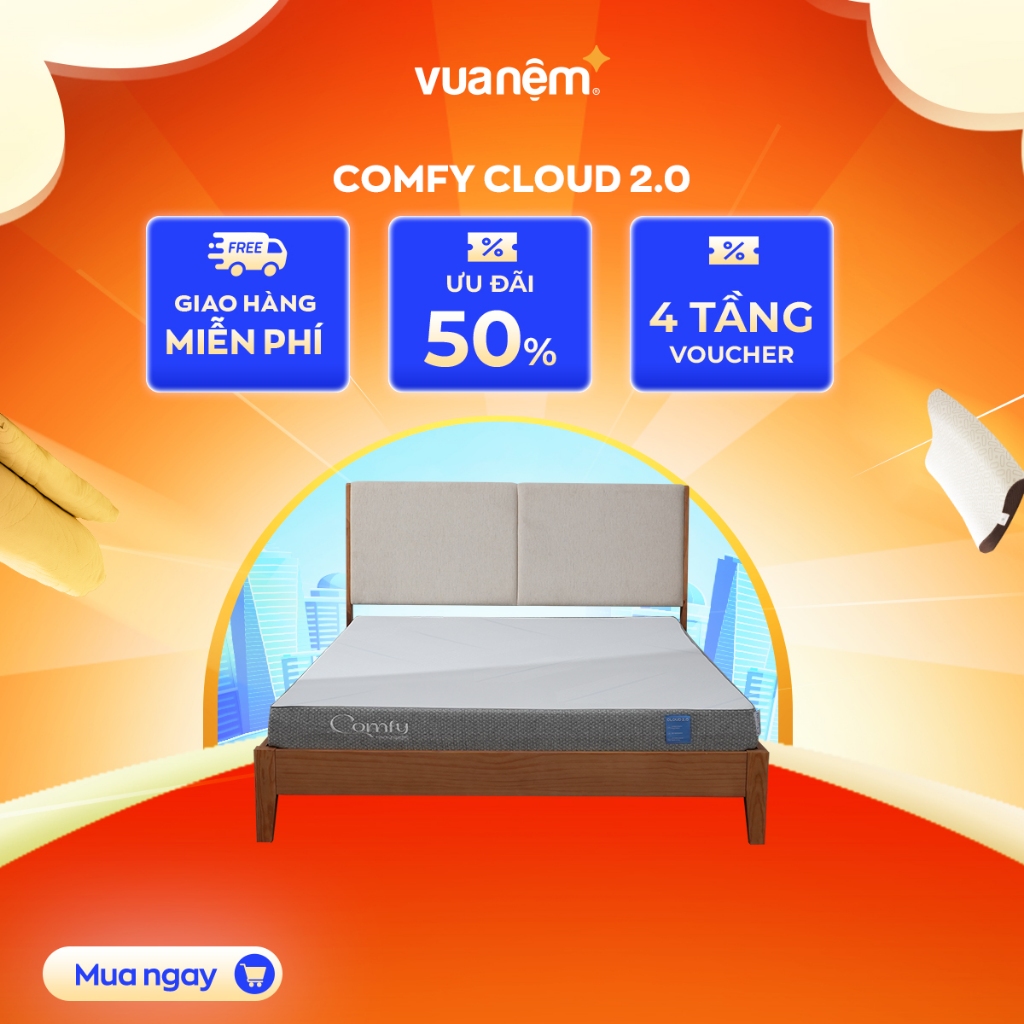 Nệm Foam Comfy Cloud 2.0