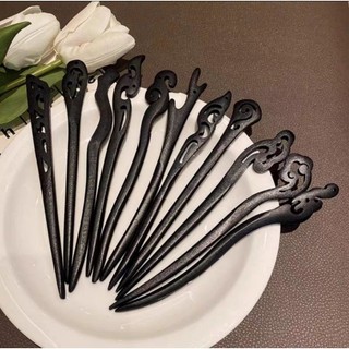 Trâm gỗ cài tóc phong cách cổ trang 18cm