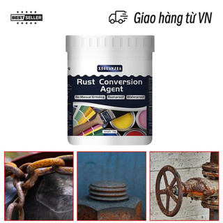 50 năm không rỉ sét hay bong tróc Sơn chống gỉ dùng tẩy rỉ sét kim loại - 500g