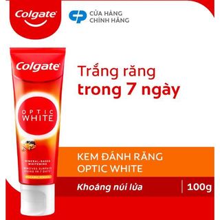 Kem đánh răng Colgate trắng răng Optic White 100g/tuýp