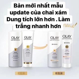 Dưỡng thể kích trắng OLAY Body Cellscience B3 + Body Lotion Whitening + Radiance làm sáng, trắng da mẫu mới