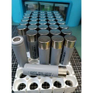 Cell pin 18650 lishen xám tháo khối 2500mah nt 19-23