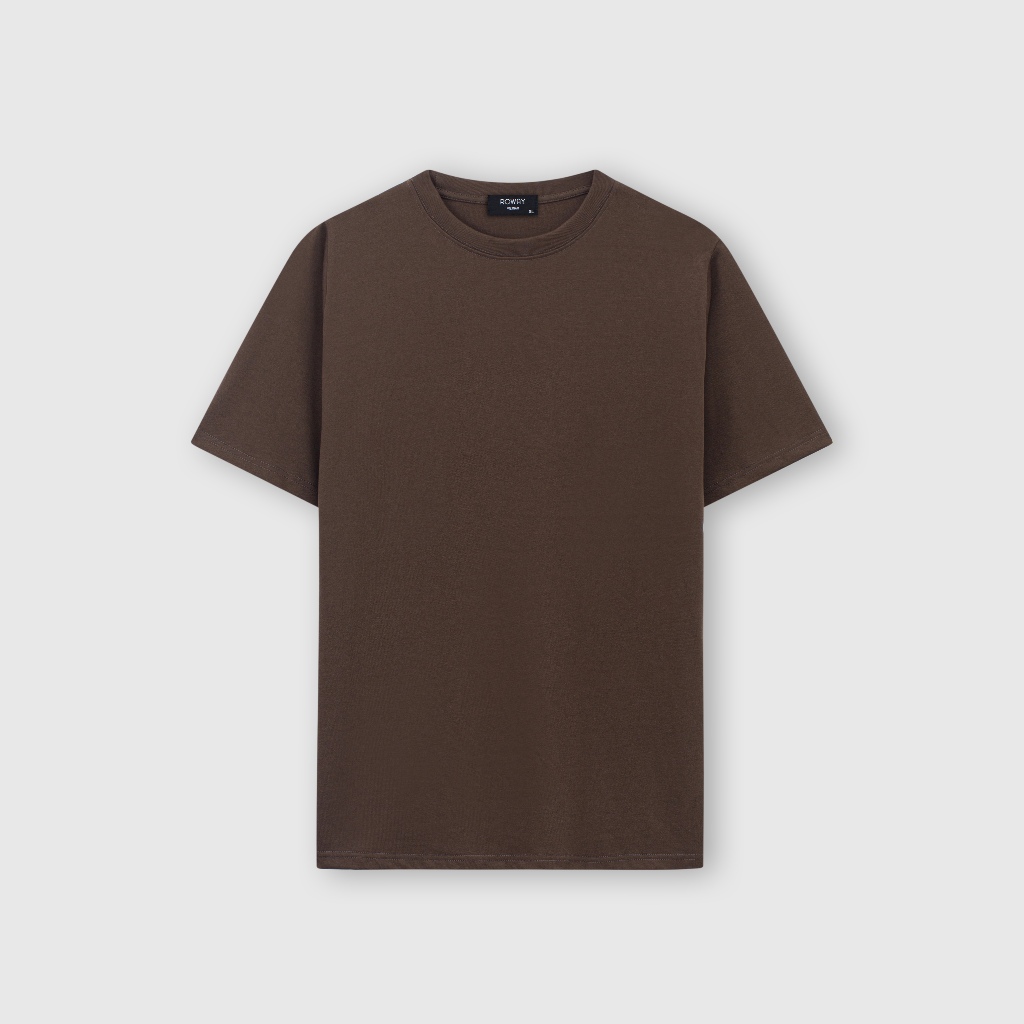 Áo thun nam ROWAY vải Cotton thoáng mát, thấm hút, phông trơn | BigBuy360 - bigbuy360.vn