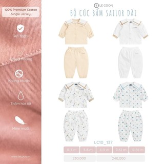 Le coon - bộ cúc bấm sailor dài lc10137