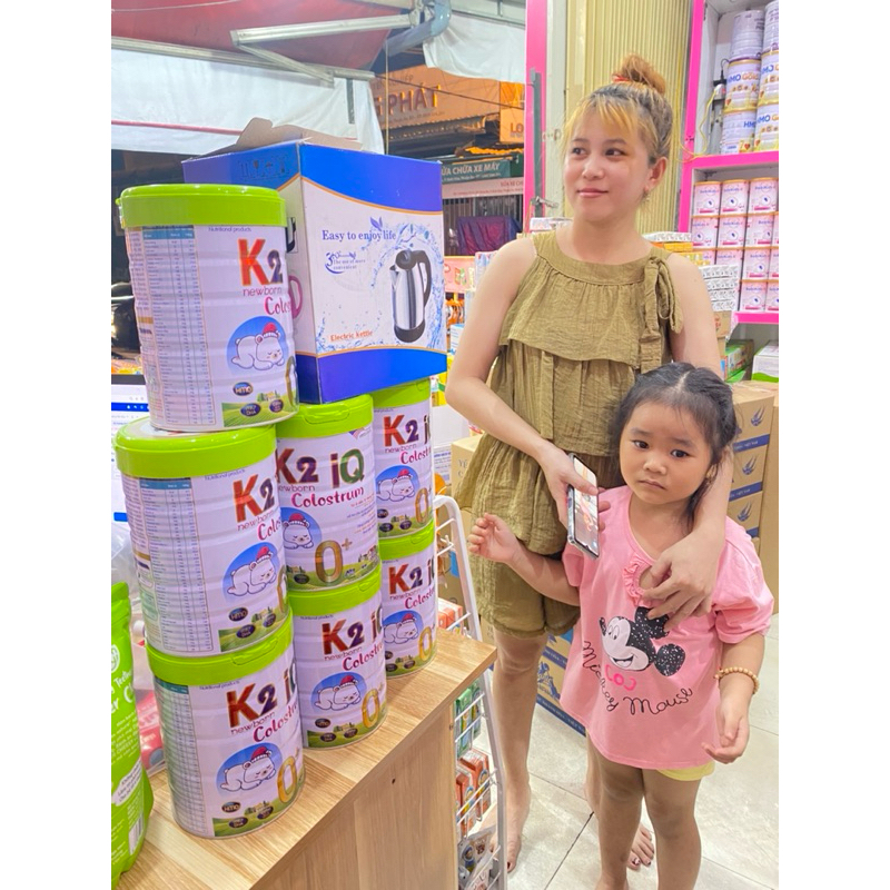 Sữa non K2IQ baby (0-12 tháng) phát triển toàn diện